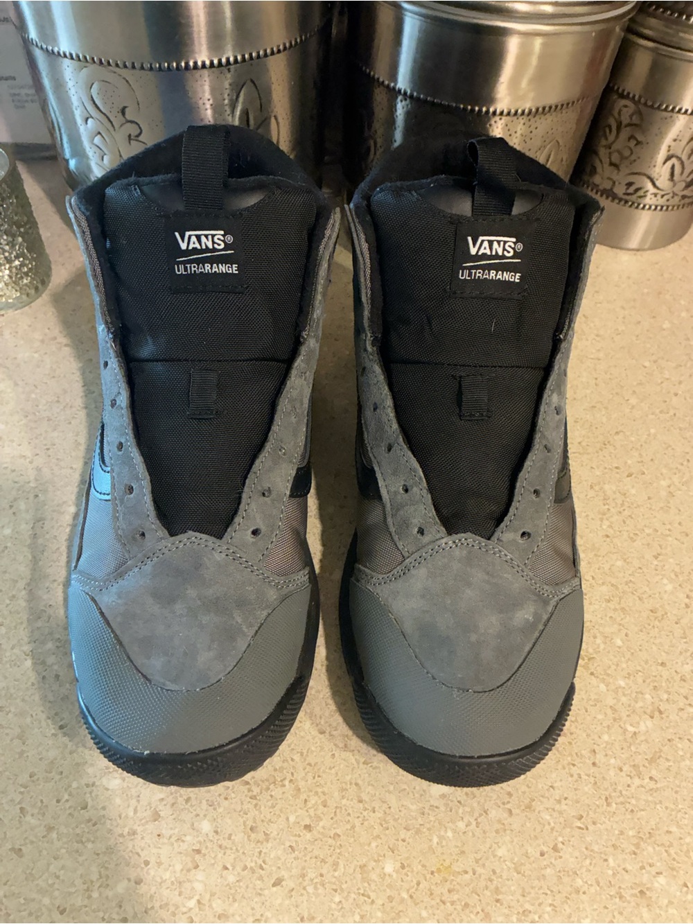 Vans UltraRange Men's Grey and Black Casual Sneakers